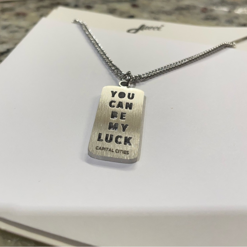 JAECI “32 stainless steel necklace